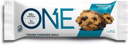 One Protein Bars 60g Chocolate Chip Cookie Dough Pack of 12
